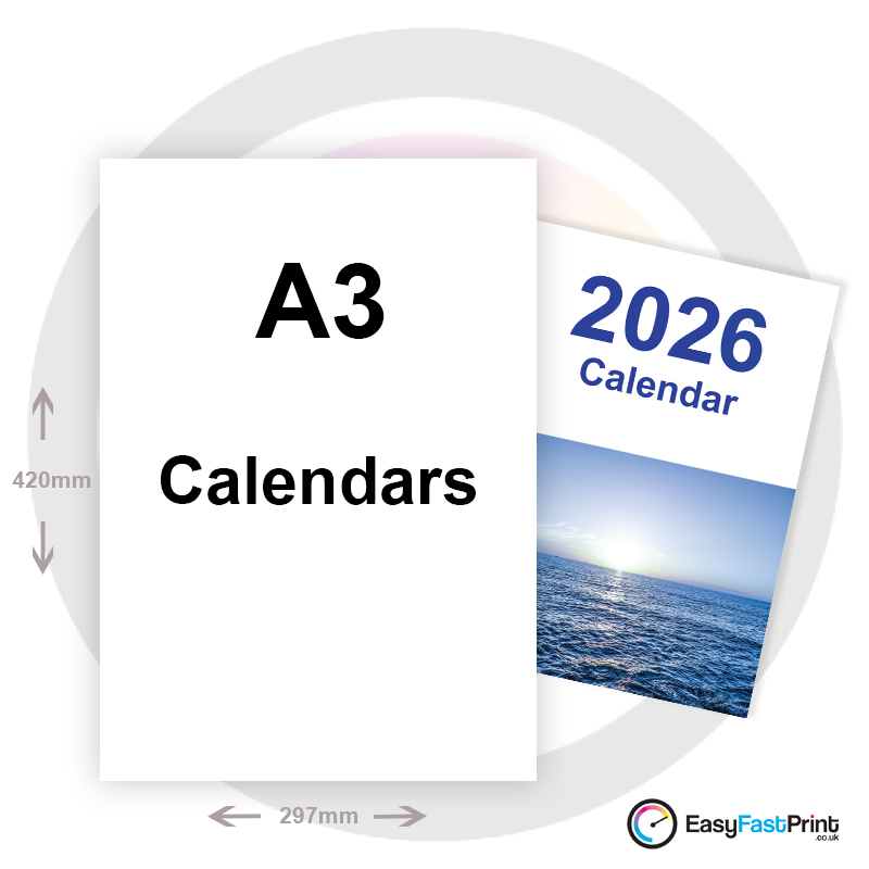 A3 Wall Calendars (Portrait)